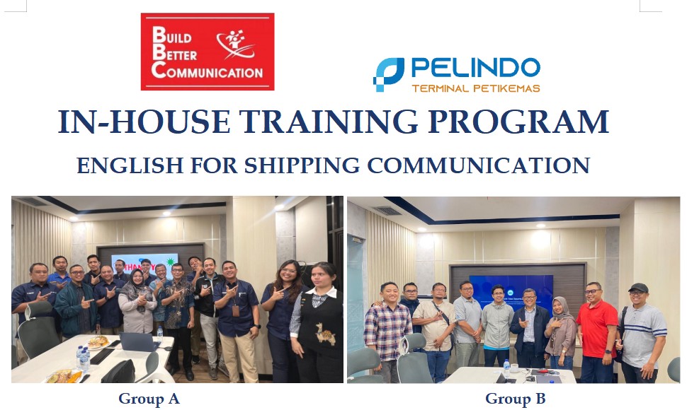 BBC Gelar In-House Training English for Shipping Communication untuk Pelindo